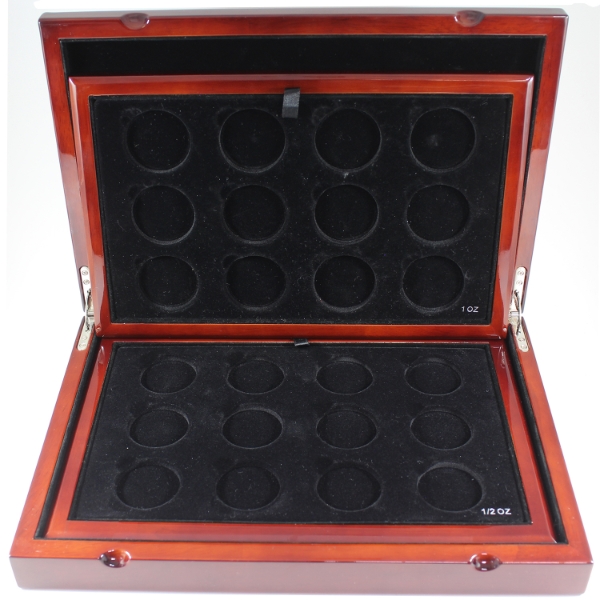 *EMPTY Royal Canadian Mint Master Club Monogram Collector Display Case w/ 2 Trays