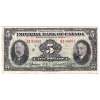 Image 1 : 375-22-04 1934 Imperial Bank of Canada $5 VF Jaffray-Rolph SN: G198001