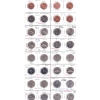Image 1 : Errors & Varieties 1-cent & 5-cent 1924-2006. 16pcs.