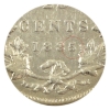 Image 3 : 25-cent 1885 Curved Top 5 VF-EF