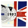 Image 3 : Great Britain 1992 United Kingdom Brilliant Uncirculated Coin Collection
