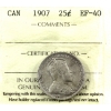 Image 1 : 25-cent 1907 ICCS EF40