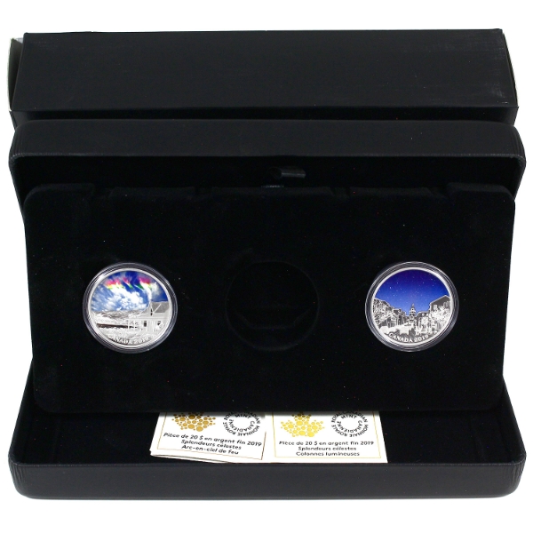 2019 $20 Sky Wonders Subscription Set Fine Silver (Tax Exempt)