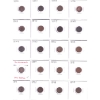 Image 1 : Switzerland 1850-2005 One Rappen Bulk Collection in 6x 20-Pocket Sheets. 118pcs