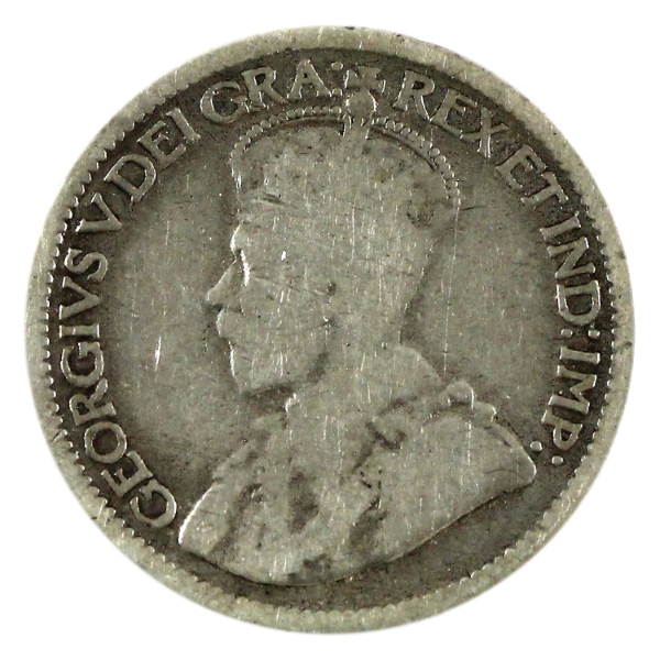 10-cent 1913 Broad Leaves Good (Impaired)