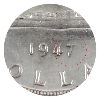 Image 5 : Silver $1 1947 Pointed 7, Quad HP ICCS MS60