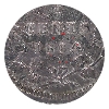 Image 4 : New Brunswick 5-cent 1864 Small 6 ICCS VF30 Rim Nick 