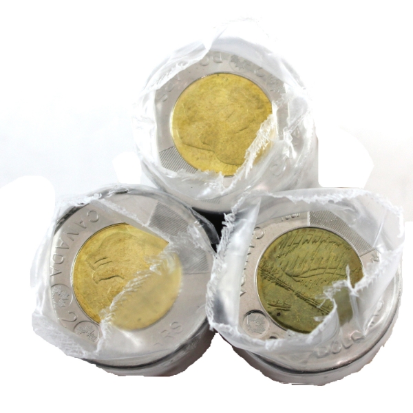 *$2 2017 Dance & 2x 2021 Polar Bear Rolls of 25 pcs. 3 Rolls. 
