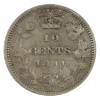 Image 1 : 10-cent 1891 21 Leaves F (Scratched)