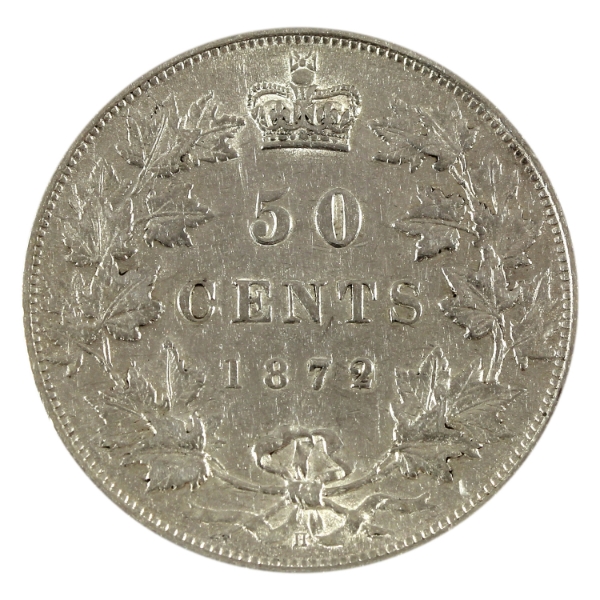 50-cent 1872H 2/2 EF