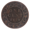 Image 2 : 1-cent 1858 Broken Stem, Broken Vine ICCS VG10