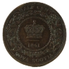 Image 1 : Nova Scotia 1/2-cent 1861 AU (Scratched)