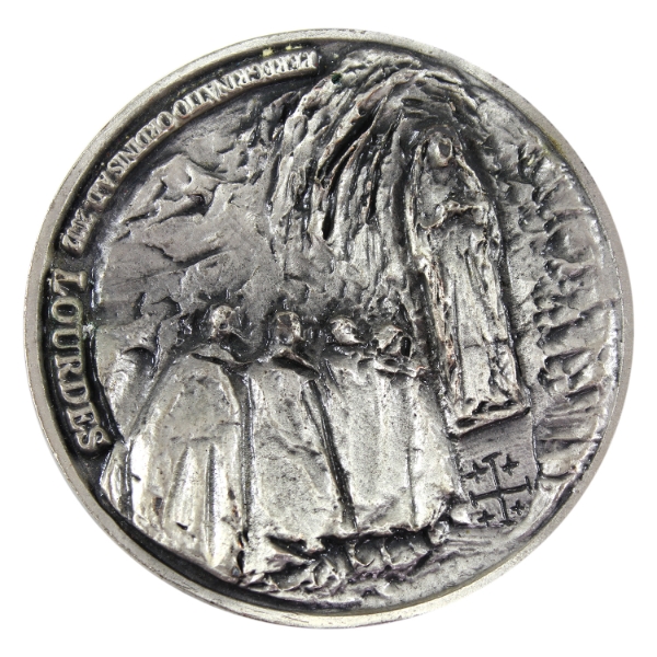 2002 Equestrian Order of the Holy Sepulchre of Jerusalem Medal w/ Case 3.45oz-Pewter