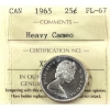 Image 1 : 25-cent 1965 ICCS PL67 HC