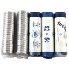 Image 1 : 5-cent 2000, 2005, 2x 2006 & 2007 Nickel Rolls of 40pcs. 5 Rolls. 