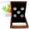 Image 1 : 2014 $25 O'Canada 5-Piece Set in Deluxe Wooden Box (Tax Exempt)