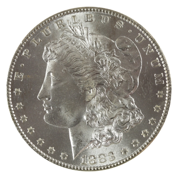 USA Silver 1883-CC Morgan Dollar Choice BU