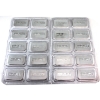 Image 1 : 20x 1oz Silvertowne Eagle Design .999 Fine Silver Bars in Sealed Mint Sheet. 20pcs (Tax Exempt)