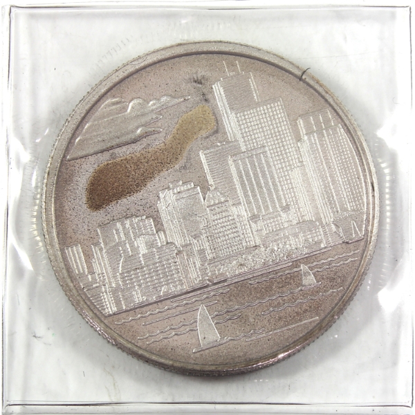 1oz 1991 MLB Toronto All-Star Game .999 Fine Silver Limited Edition Round (Tax Exempt)
