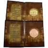 Image 1 : Pair of Hockey Hall of Fame Medallions in Folders from the Royal Canadian Mint. 2pcs