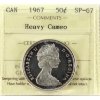 Image 1 : 50-cent 1967 SP67 HC 