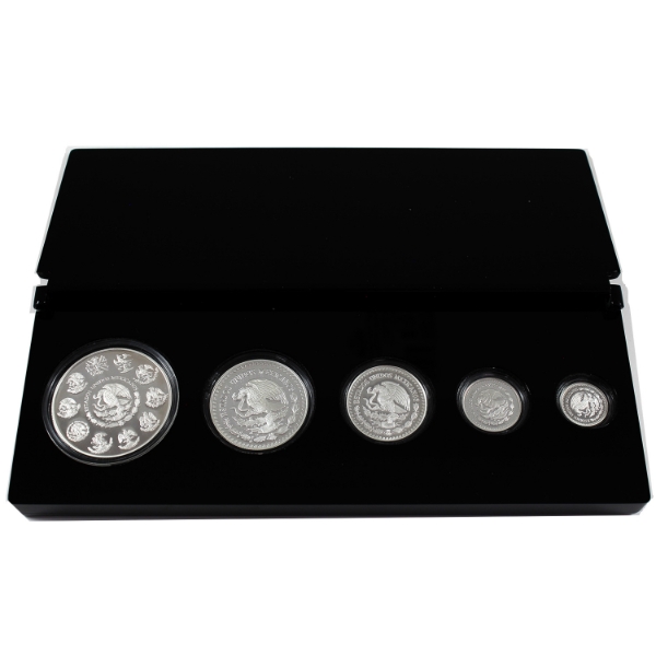 Mexico Silver 2006 Libertad 5-Coin .999 Fine Fractional Set (Tax Exempt)