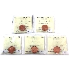 Image 1 : 1-cent 2001, 2002P, 2003, 2003 New Effigy & 2004 ICCS MS67 Red. 5pcs.