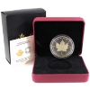 Image 1 : 2017 $10 Canada 150 Iconic Maple Leaf 2oz .9999 Fine Silver Coin (Tax Exempt)