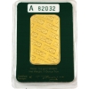 Image 2 : 1oz Gold Johnson Matthey Vintage .9999 Gold Bar, SN: A82032. In Green Assay Card (Tax Exempt)