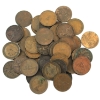 Image 1 : Mixed Lot of 45x Great Britain 1860-1956 Farthing. 45pcs. 