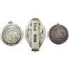 Image 2 : USA Silver dollars 1902, 1921 & 1923 - All Mounted (One is a Money Clip). 3pcs