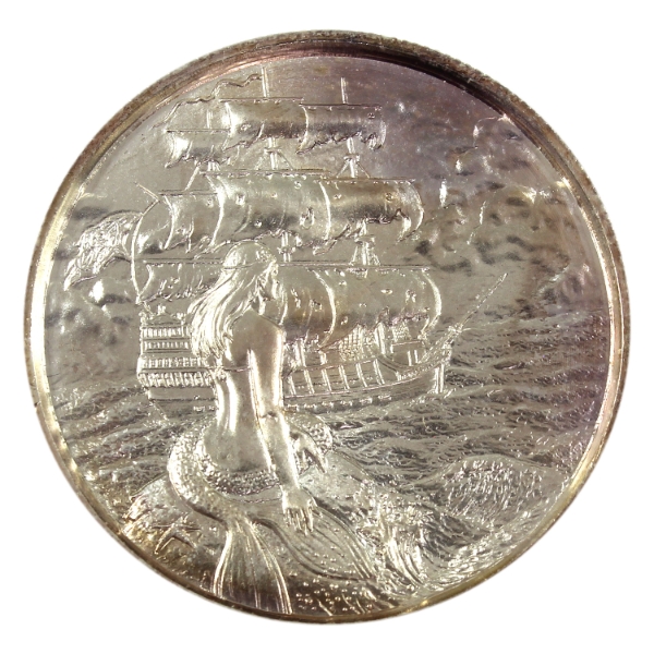 2oz Privateer Siren UHR .999 Fine Silver Round (Tax Exempt)