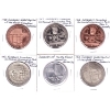 Image 1 : Lot of 6x Assorted 1964-1966 Sudbury Ontario Medallions. 
