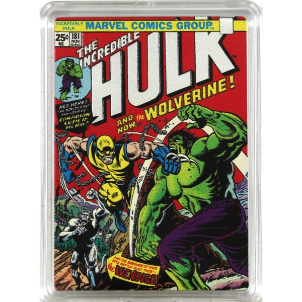 Niue Silver 2024 $2 Marvel- The Incredible Hulk #181 1oz .999 Fine Silver Coin (Tax Exempt)