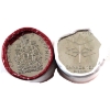 Image 1 : Rolls 50-cent 2017 Coat of Arms & Canada 150th Special Wrap Roll Set. 2 Rolls 
