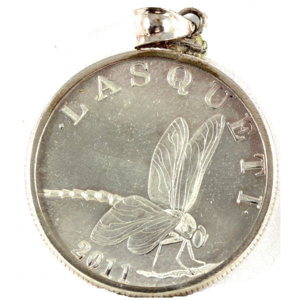 1/2oz Lasqueti Mint 2011 Dragonfly .999 Silver Round *Rare!* (Tax Exempt)