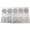Image 1 : 10x 1oz 2015 Birds of Prey - Red Tailed Hawk .9999 Fine Silver Coins (sealed). 10pcs. (Tax Exempt)