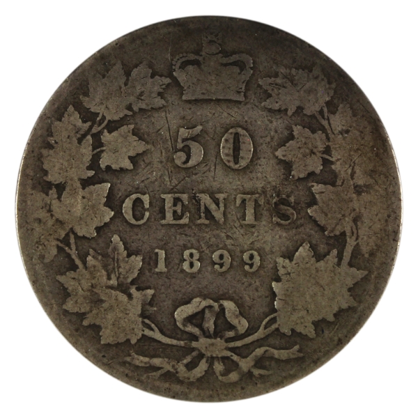 50-cent 1899 Large 1st 9 G