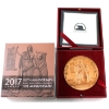 Image 3 : Canadian Heritage Mint 1867-2017 150th Anniversary of Confederation Bronze Medallion 76.25mm