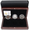 2015 $25 Singing Moon Mask Fine Silver 3-coin Set (Tax Exempt)