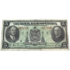 Image 3 : 630-18-02a 1935 Royal Bank $5 BCS F15 Dobson-Wilson Large Signatures, Check Letter A SN: 2073095