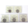 Image 2 : 25-cent 2004P-2006P ICCS MS65. 5pcs. 