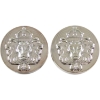 Image 1 : 100g (3.21oz) & 2oz, 5.21oz Lot Total! Scottsdale Mint .999 Fine Silver Stacker Rounds. 2pcs 