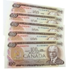 Image 1 : BC-52b 1975 $100 Consecutive Crow-Bouey SN:AJJ3324990-"94. 5pcs.