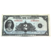 Image 3 : BC-3 1935 $2 English BCS VF30 Original Osborne-Towers SN: A3492153 Check Letter C