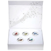 2015 $10 Colourful Songbirds 1/2oz .9999 Fine Silver 5-Coin Set & Deluxe Box