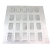 Image 2 : 20x 1oz Consecutive Johnson Matthey .999 Fine Silver Bars Sealed in Sheet (Tax Exempt)