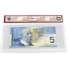 Image 2 : RADAR BC-62b-N1-ii-N10-i 2002 $5 2 Digit RADAR, 2 Cycle REPEATER BCS GEM UNC65 Original