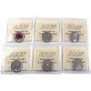 Image 2 : 25-cent 2013-2016 ICCS MS66. 6pcs.