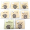 Image 2 : 25-cent 1994-1999 ICCS MS63. 8pcs.
